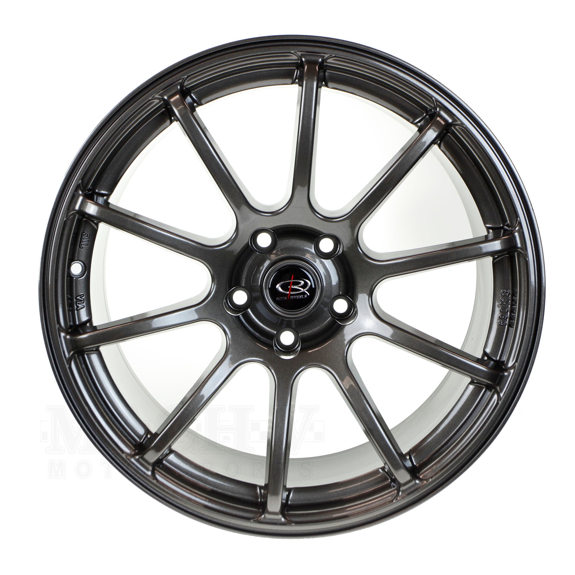 adrbl 18x9 Wheel, 5x100 Bolt Pattern, +35 Offset - Image 3