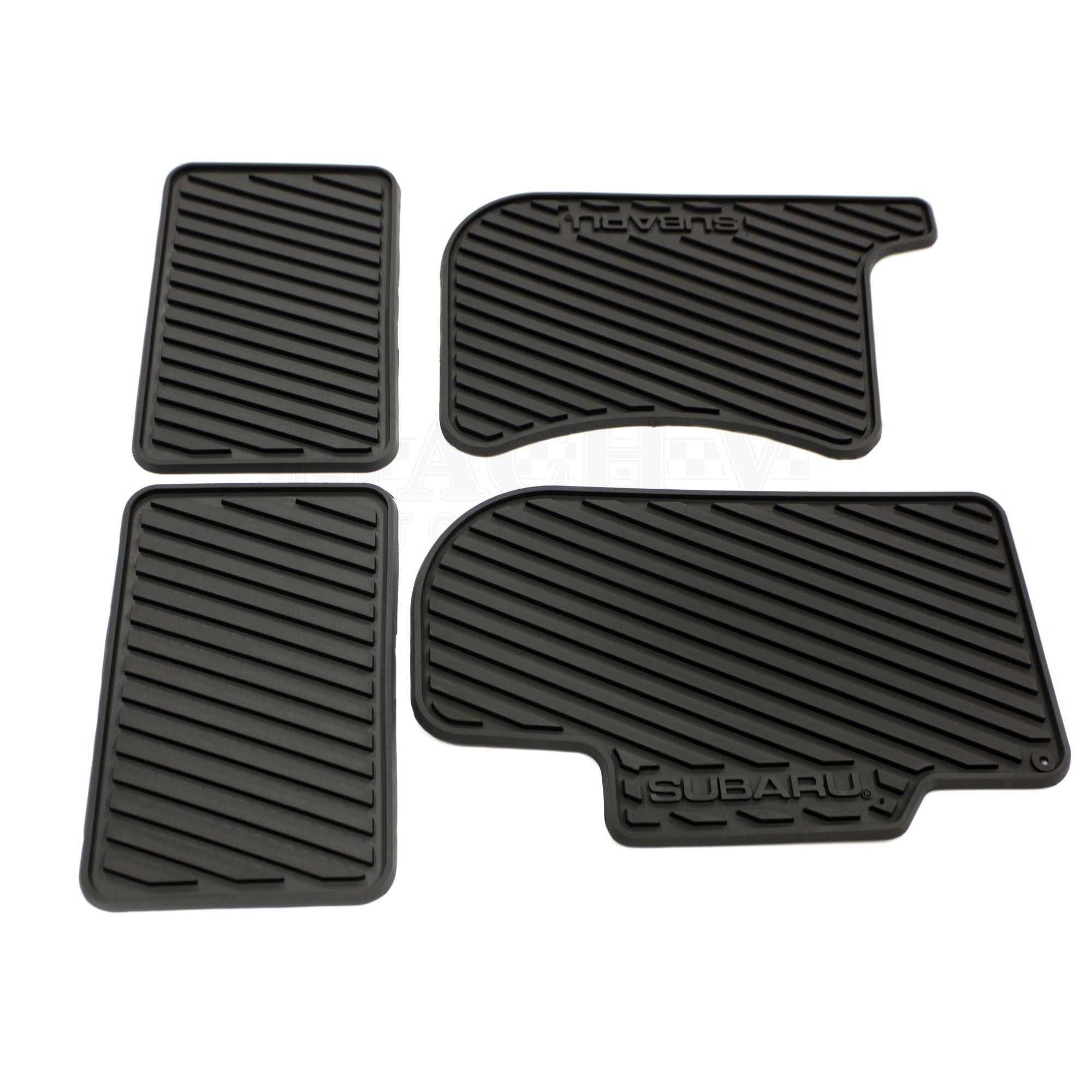 adrbl All-Weather Rubber Floor Mats for 2002-2007 Impreza/WRX/STI